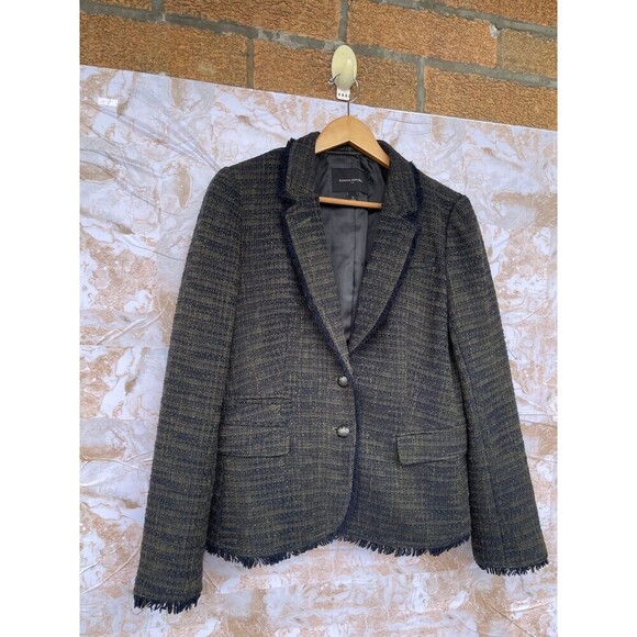 Banana republic tweed blazer size 12 - Picture 4 of 10